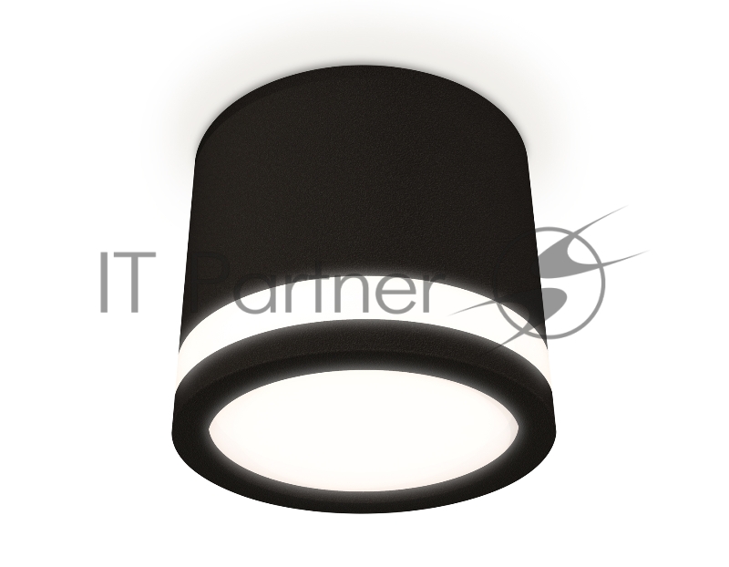 Светильник Ambrella Light XS8111003 SBK/FR черный песок/белый матовый GX53 (C8111, N8415)