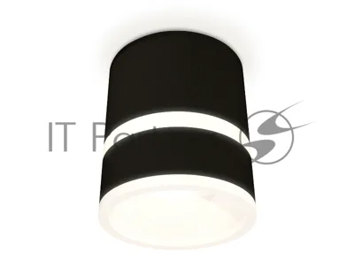 Светильник Ambrella Light XS8111005 SBK/FR черный песок/белый матовый GX53 (C8111, N8445)