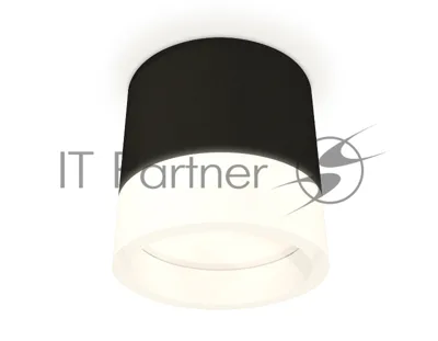 Светильник Ambrella Light XS8111001 SBK/FR черный песок/белый матовый GX53 (C8111, N8401)