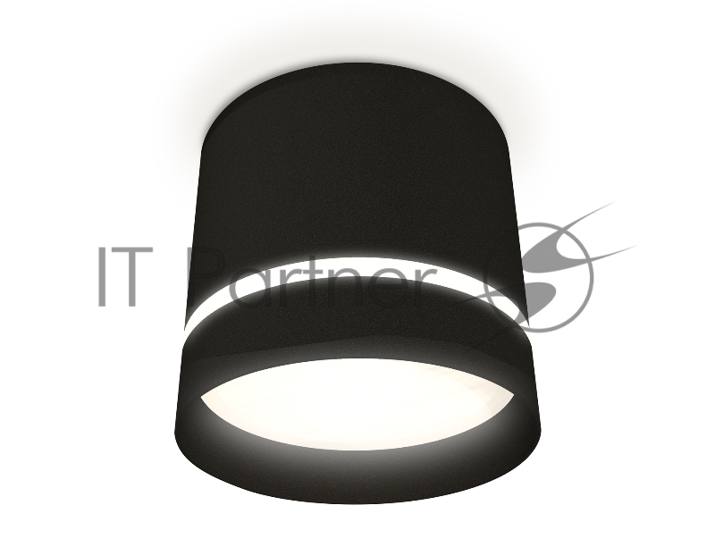 Светильник Ambrella Light XS8111006 SBK/FR черный песок/белый матовый GX53 (C8111, N8462)