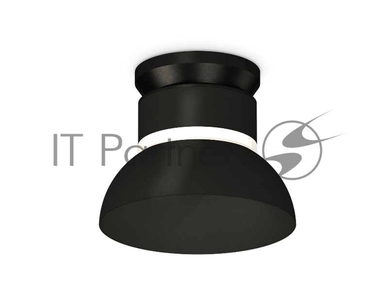 Светильник Ambrella Light XS8102051 SBK/PBK/CL черный песок/черный полированный/прозрачный GX53 (N8902, C8102, N8141)