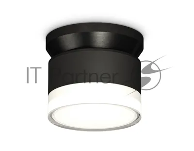 Светильник Ambrella Light XS8102052 SBK/FR/CL черный песок/белый матовый/прозрачный GX53 (N8902, C8102, N8399)