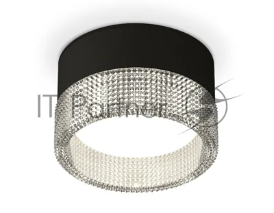 Светильник Ambrella Light XS8102030 SBK/CL черный песок/прозрачный GX53 (C8102, N8480)
