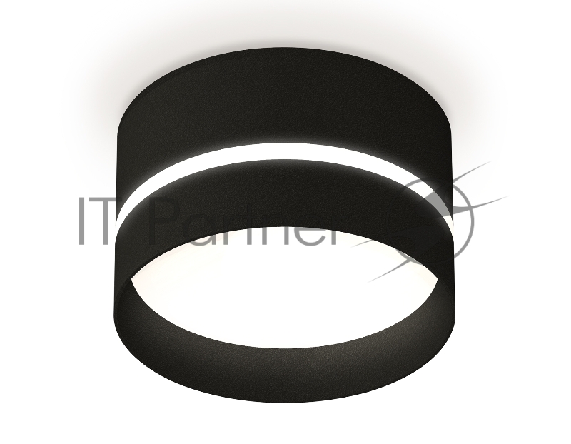 Светильник Ambrella Light XS8102020 SBK/FR черный песок/белый матовый GX53 (C8102, N8462)