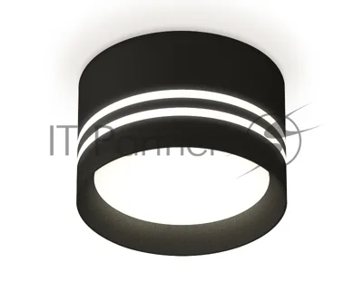 Светильник Ambrella Light XS8102021 SBK/FR черный песок/белый матовый GX53 (C8102, N8478)