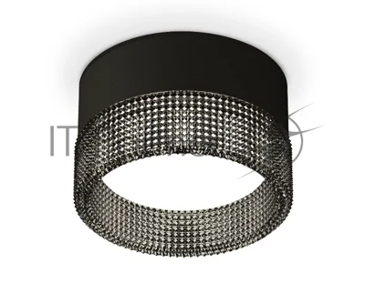 Светильник Ambrella Light XS8102031 SBK/BK черный песок/тонированный GX53 (C8102, N8484)