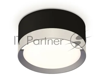 Светильник Ambrella Light XS8102006 SBK/PPH черный песок/графит полированный GX53 (C8102, N8133)