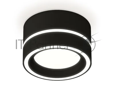 Светильник Ambrella Light XS8102018 SBK/FR черный песок/белый матовый GX53 (C8102, N8434)