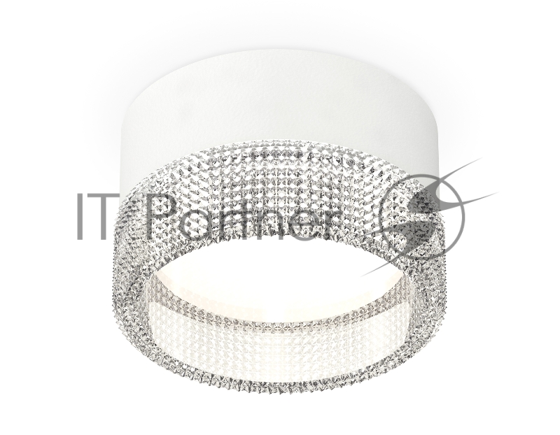 Светильник Ambrella Light XS8101030 SWH/CL белый песок/прозрачный GX53 (C8101, N8480)