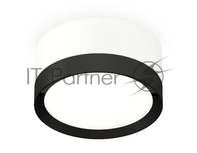 Светильник Ambrella Light XS8101002 SWH/PBK белый песок/черный полированный GX53 (C8101, N8113)