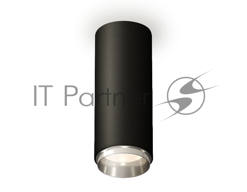 Светильник Ambrella Light XS6343003 SBK/PSL черный песок/серебро полированное MR16 GU5.3 (C6343, N6122)