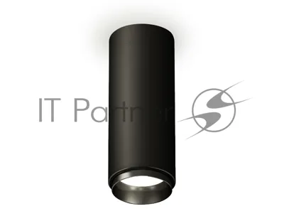 Светильник Ambrella Light XS6343002 SBK/PBK черный песок/черный полированный MR16 GU5.3 (C6343, N6121)