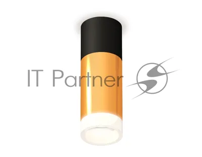 Светильник Ambrella Light XS6327042 PYG/SBK/FR золото желтое полированное/черный песок/белый матовый MR16 GU5.3