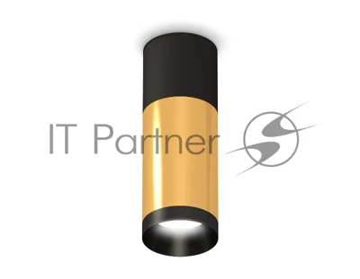 Светильник Ambrella Light XS6327040 PYG/SBK/PBK золото желтое полированное/черный песок/черный полированный MR16 GU5.3