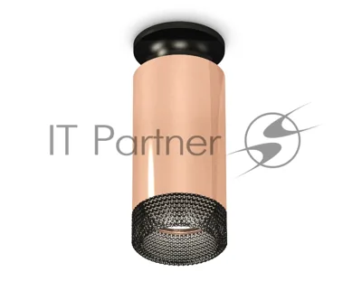 Светильник Ambrella Light XS6326102 PPG/PBK/BK золото розовое полированное/черный полированный/тонированный MR16 GU5.3