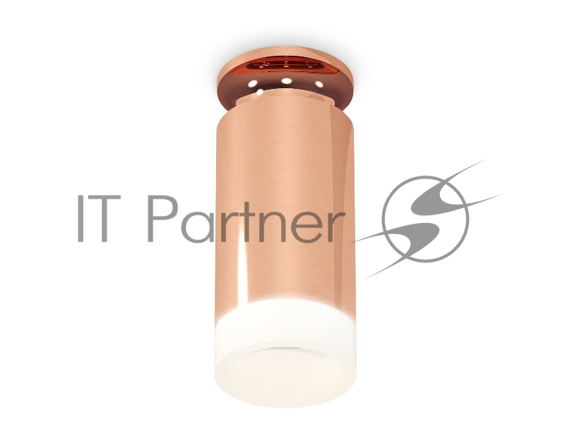 Светильник Ambrella Light XS6326082 PPG/FR золото розовое полированное/белый матовый MR16 GU5.3 (N6906, C6326, N6248)
