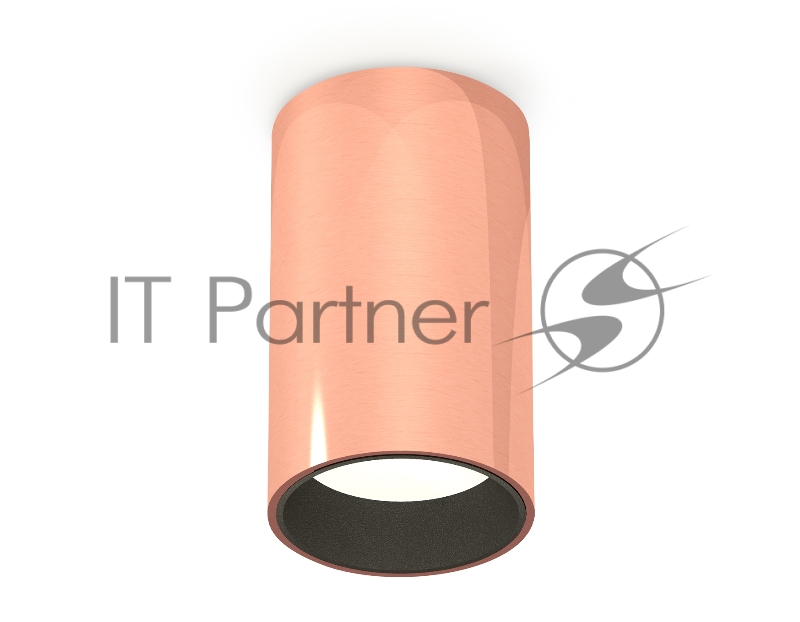 Светильник Ambrella Light XS6326003 PPG/SBK золото розовое полированное/черный песок MR16 GU5.3 (C6326, N6111)