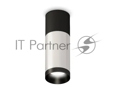 Светильник Ambrella Light XS6325060 PSL/SBK/PBK серебро полированное/черный песок/черный полированноый MR16 GU5.3