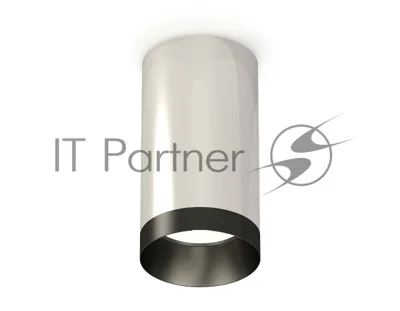 Светильник Ambrella Light XS6325011 PSL/PBK серебро полированное/черный полированный MR16 GU5.3 (C6325, N6131)