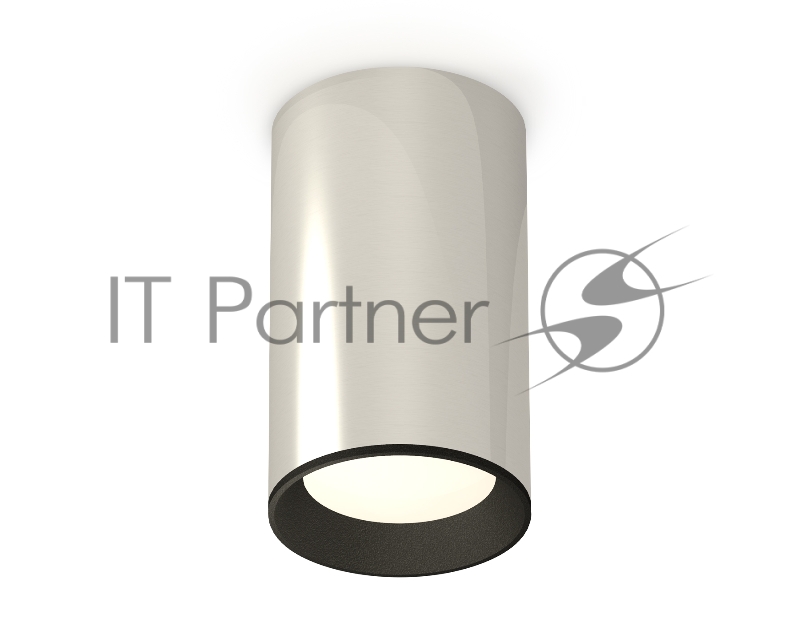 Светильник Ambrella Light XS6325001 PSL/SBK серебро полированное/черный песок MR16 GU5.3 (C6325, N6102)