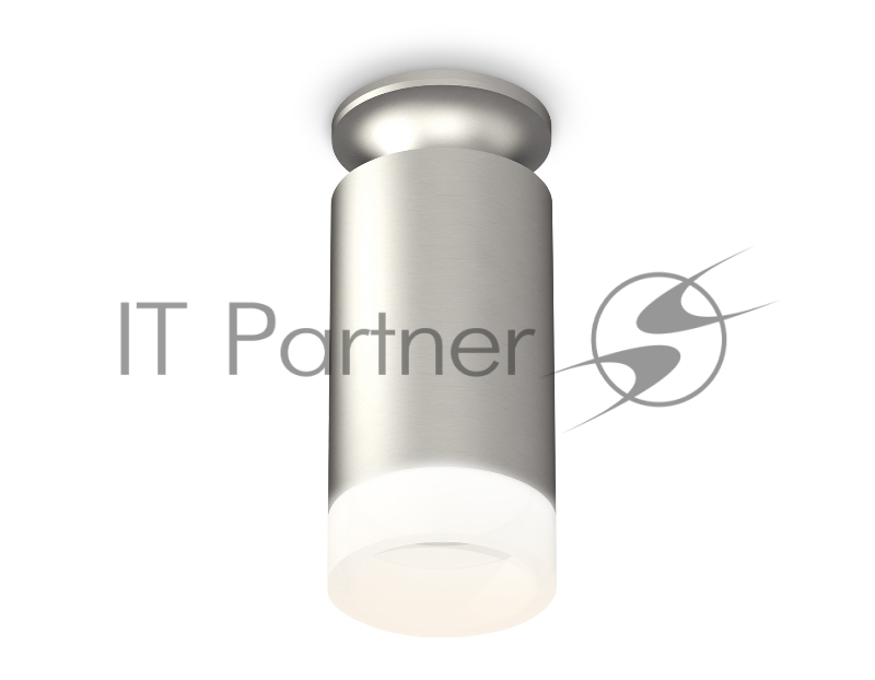 Светильник Ambrella Light XS6324081 SSL/MCH/FR серебро песок/хром матовый/белый матовый MR16 GU5.3 (N6904, C6324, N6248)