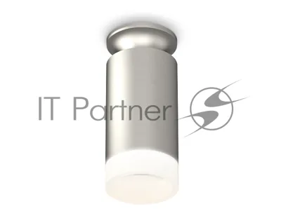 Светильник Ambrella Light XS6324081 SSL/MCH/FR серебро песок/хром матовый/белый матовый MR16 GU5.3 (N6904, C6324, N6248)