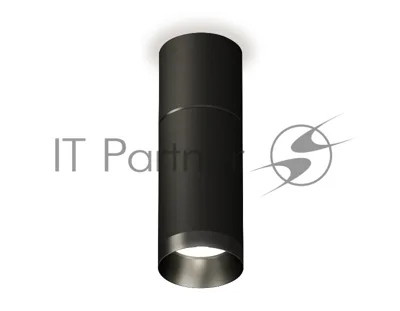 Светильник Ambrella Light XS6323061 SBK/PBK черный песок/черный полированный MR16 GU5.3 (C6302, A2061, C6323, N6131)