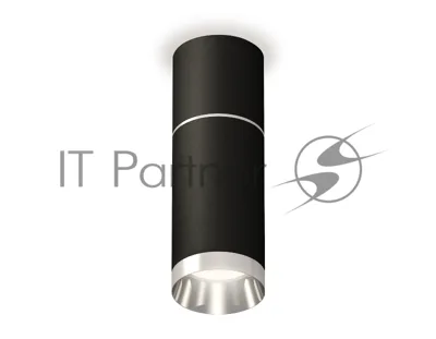 Светильник Ambrella Light XS6323060 SBK/PSL черный песок/серебро полированное MR16 GU5.3 (C6302, A2060, C6323, N6132)