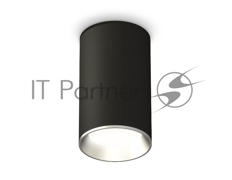 Светильник Ambrella Light XS6323003 SBK/PSL черный песок/серебро полированное MR16 GU5.3 (C6323, N6104)