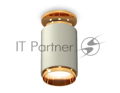 Светильник Ambrella Light XS6314121 SGR/PYG серый песок/золото желтое полированное MR16 GU5.3 (N6905, C6314, N6124)