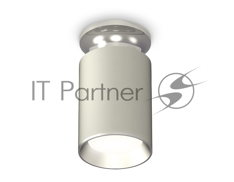 Светильник Ambrella Light XS6314101 SGR/PSL серый песок/серебро полированное MR16 GU5.3 (N6903, C6314, N6104)