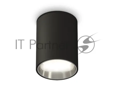 Светильник Ambrella Light XS6313022 SBK/PSL черный песок/серебро полированное MR16 GU5.3 (C6313, N6112)