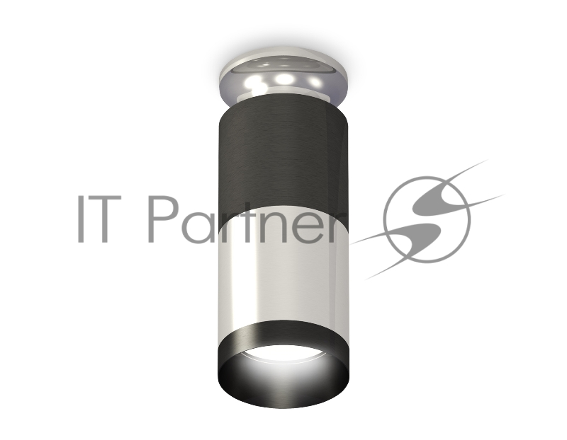 Светильник Ambrella Light XS6305100 PSL/DCH/PBK серебро полированное/черный хром/черный полированный MR16 GU5.3