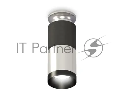 Светильник Ambrella Light XS6305100 PSL/DCH/PBK серебро полированное/черный хром/черный полированный MR16 GU5.3