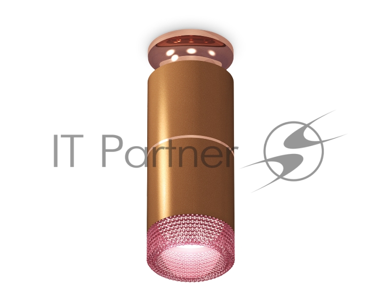 Светильник Ambrella Light XS6304211 SCF/PPG/PI кофе песок/золото розовое полированное/розовый MR16 GU5.3