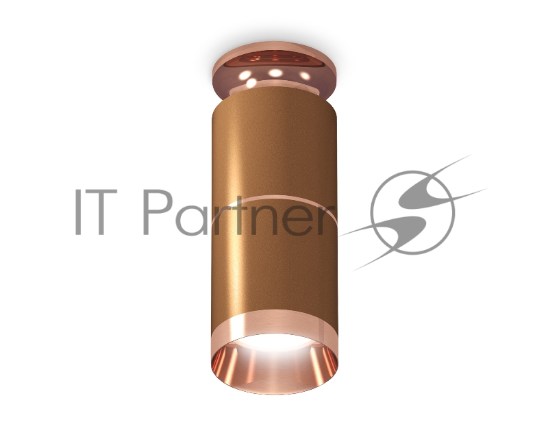Светильник Ambrella Light XS6304210 SCF/PPG кофе песок/золото розовое полированное MR16 GU5.3 (N6906, C6304, A2063, N6135)
