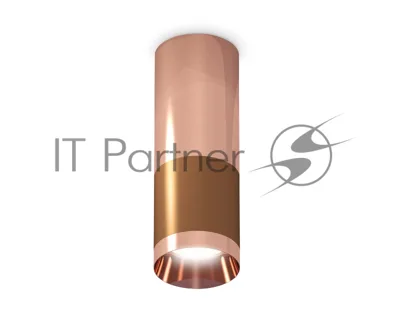 Светильник Ambrella Light XS6304090 SCF/PPG кофе песок/золото розовое полированное MR16 GU5.3 (C6304, C6326, A2010, N6135)