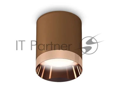 Светильник Ambrella Light XS6304012 SCF/PPG кофе песок/золото розовое полированное MR16 GU5.3 (C6304, N6135)