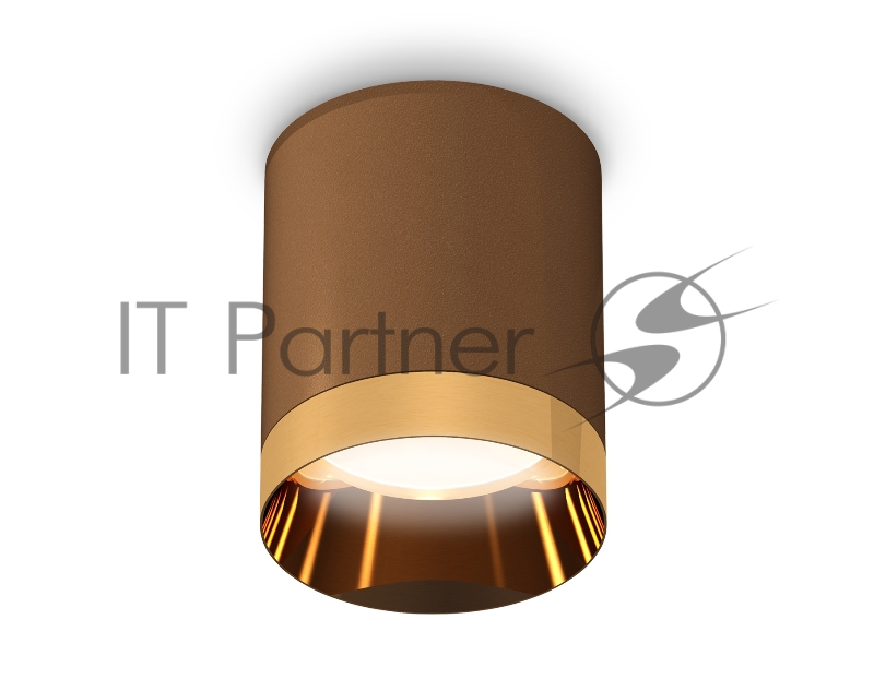 Светильник Ambrella Light XS6304011 SCF/PYG кофе песок/золото желтое полированное MR16 GU5.3 (C6304, N6134)
