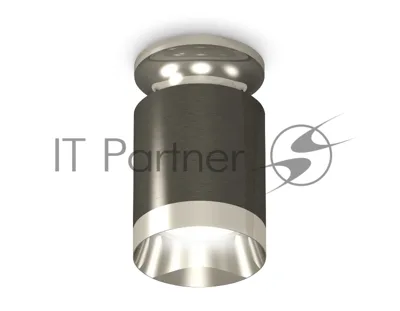Светильник Ambrella Light XS6303101 DCH/PSL черный хром/серебро полированное MR16 GU5.3 (N6903, C6303, N6132)