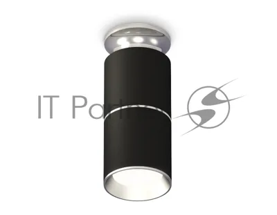 Светильник Ambrella Light XS6302220 SBK/PSL черный песок/серебро полированное MR16 GU5.3 (N6903, C6302, A2060, N6104)
