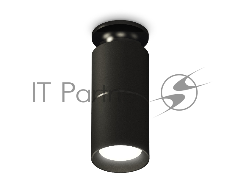 Светильник Ambrella Light XS6302200 SBK/PBK черный песок/черный полированный MR16 GU5.3 (N6902, C6302, A2061, N6102)