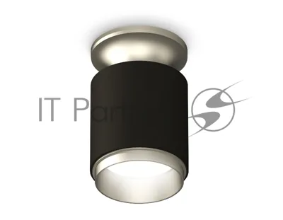 Светильник Ambrella Light XS6302141 SBK/MCH черный песок/хром матовый MR16 GU5.3 (N6904, C6302, N6123)