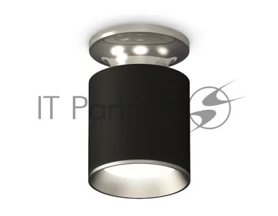Светильник Ambrella Light XS6302120 SBK/PSL черный песок/серебро полированное MR16 GU5.3 (N6903, C6302, N6104)