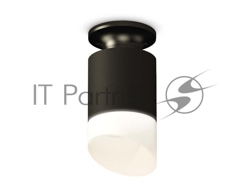 Светильник Ambrella Light XS6302112 SBK/PBK/FR черный песок/черный полированный/белый матовый MR16 GU5.3 (N6902, C6302, N6256)
