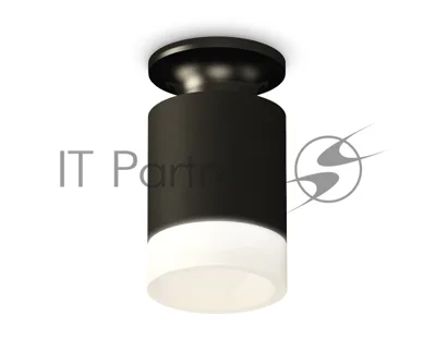 Светильник Ambrella Light XS6302111 SBK/PBK/FR черный песок/черный полированный/белый матовый MR16 GU5.3 (N6902, C6302, N6248)