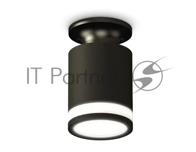 Светильник Ambrella Light XS6302113 SBK/PBK/FR черный песок/черный полированный/белый матовый MR16 GU5.3 (N6902, C6302, N6221)