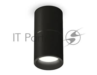 Светильник Ambrella Light XS6302080 SBK/PBK черный песок/черный полированный MR16 GU5.3 (C6302, A2061, N6111)