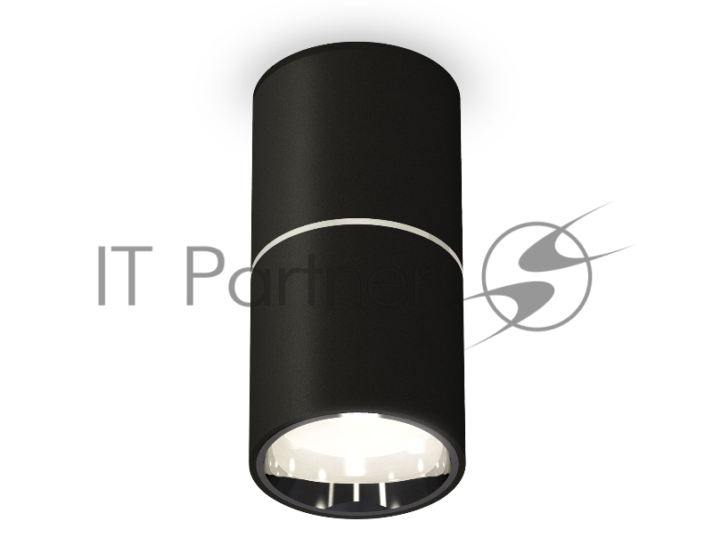 Светильник Ambrella Light XS6302081 SBK/PSL черный песок/серебро полированное MR16 GU5.3 (C6302, A2060, N6112)