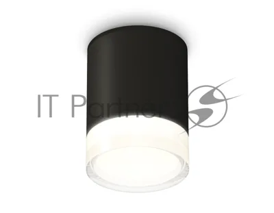 Светильник Ambrella Light XS6302064 SBK/FR/CL черный песок/белый матовый/прозрачный MR16 GU5.3 (C6302, N6241)